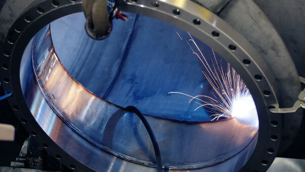 ASME pressure vessel welding