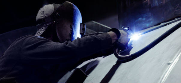 welding on pressure vessels