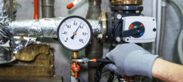 natural gas pressure test