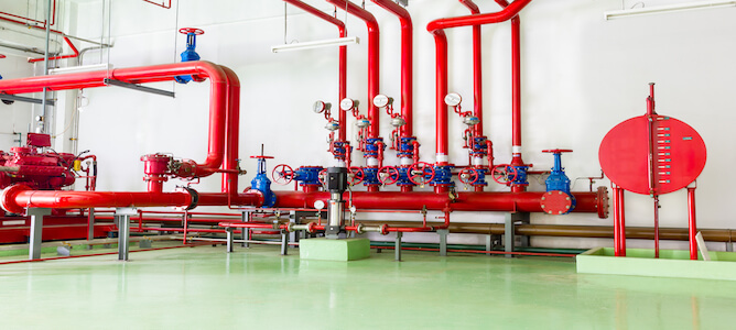 fire sprinkler system